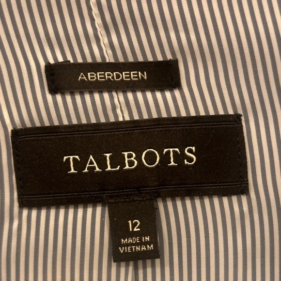 Electric Blue Blazer TALBOTS - Picture 6 of 9